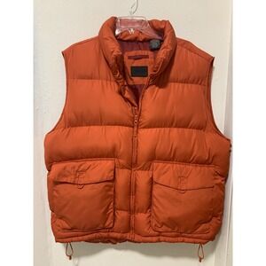 St. John's Bay Orange Puffer Vest